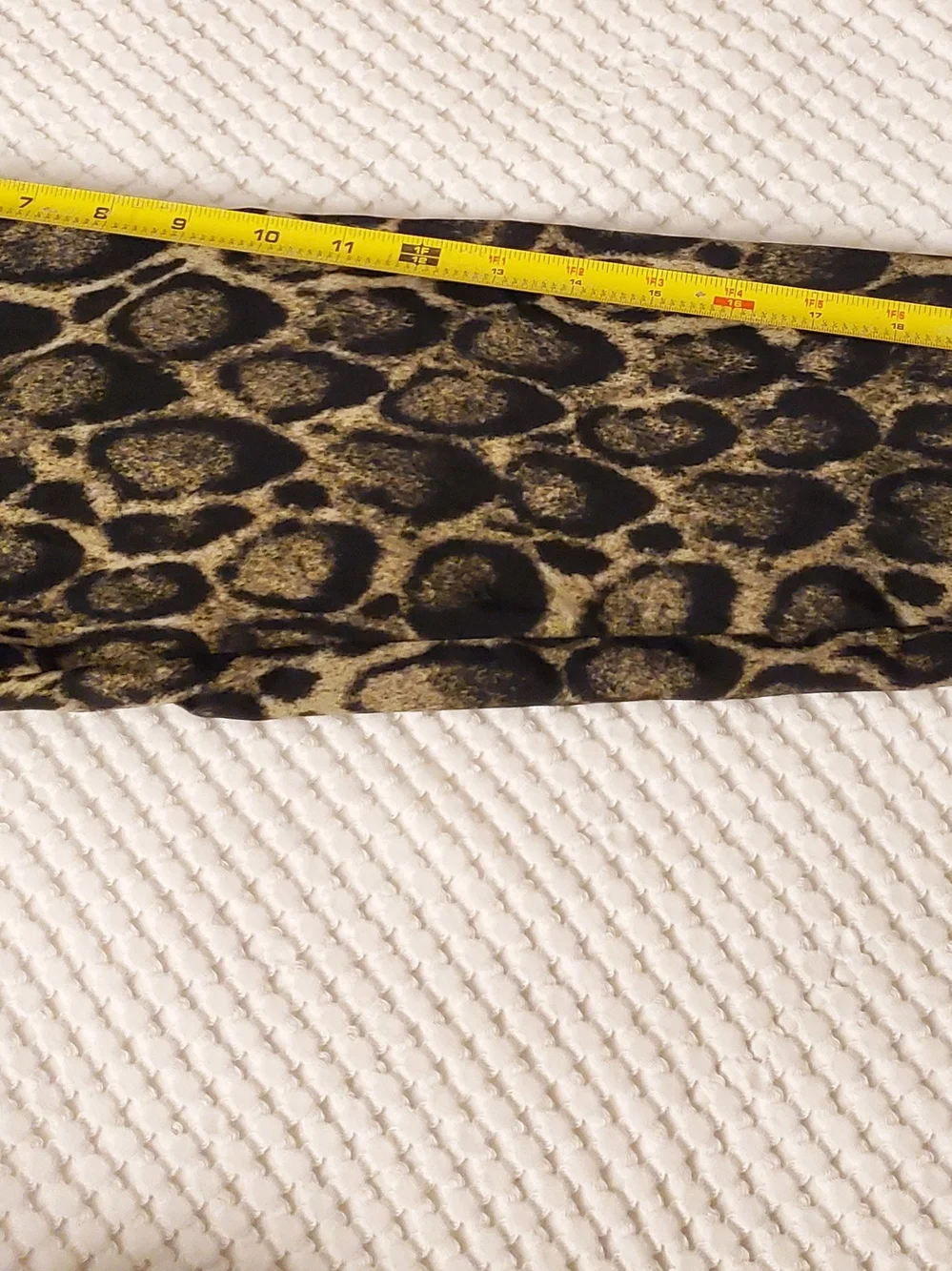 MICHAEL Michael Kors Leopard Print Zip Front Blouse Size L